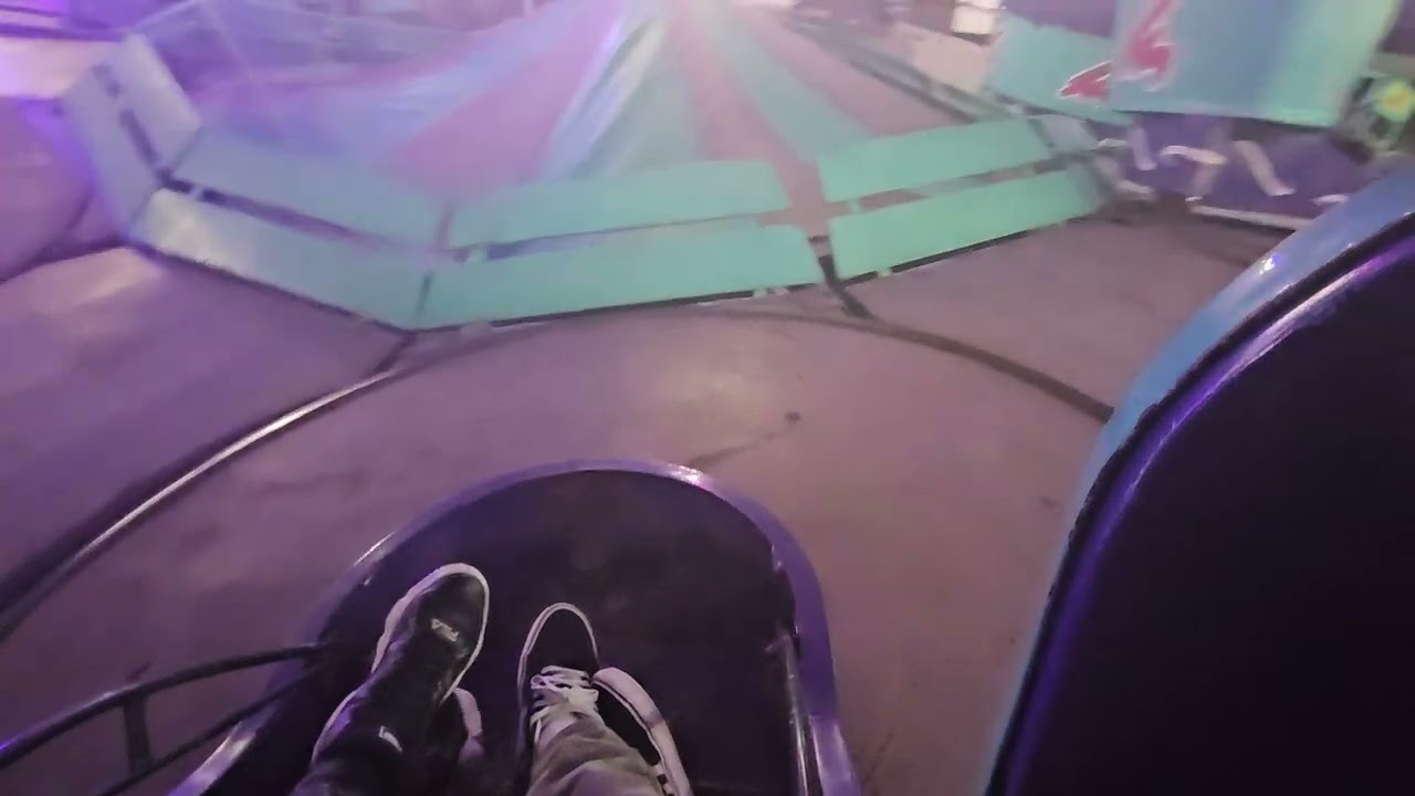 Tilt A Whirl of Fort Bend County Fair Rosenburg TX Amusement Rides 2025