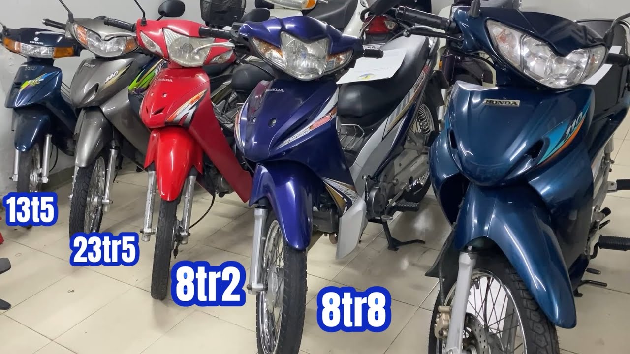Wave Nhật 8tr2 Wave 110 8tr800 Viva 13tr500 Future 23tr500 📱0907788996