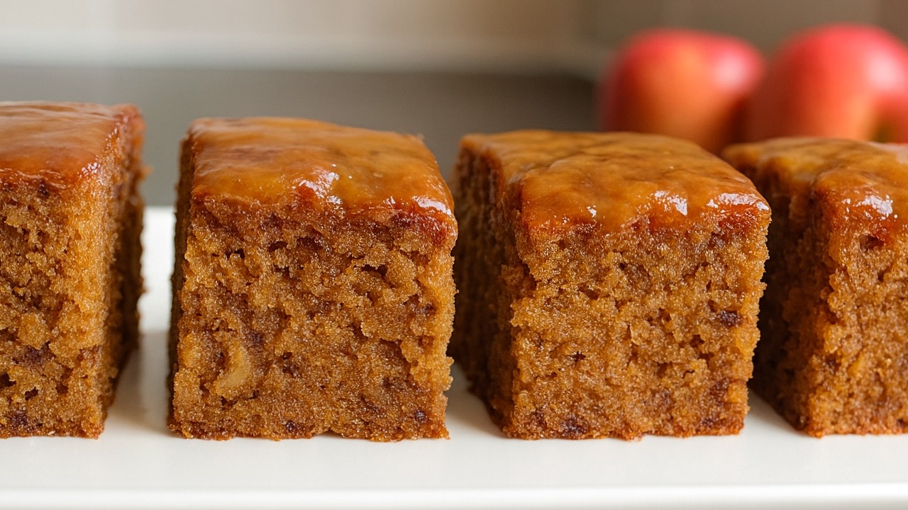 This Sticky Apple Cake is So Delicious! Caramel Apple Cake - Easy Apple Cake Recipe 🍏
