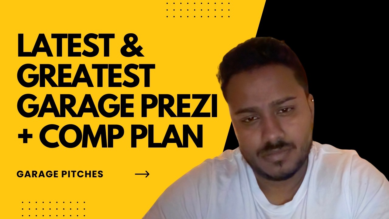 Shorupan Pirakasapthy's Latest & Greatest Presentation For New Garage Members (Including Comp Plan)