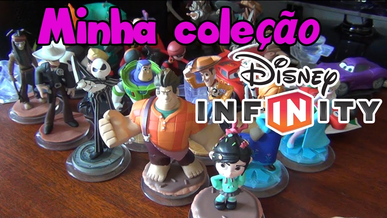 Toda minha coleção de DISNEY INFINITY!