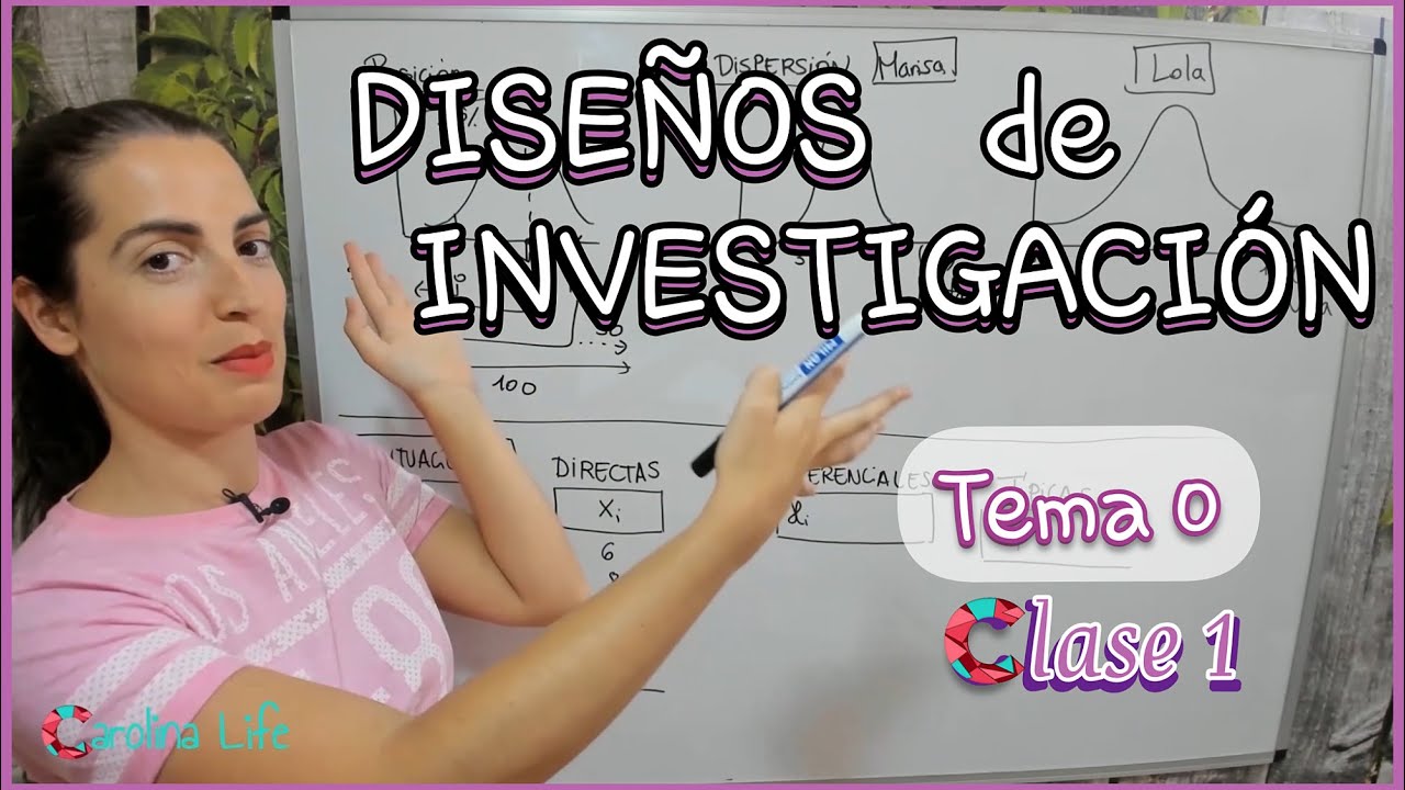 📈 DISEÑOS de INVESTIGACIÓN  || TEMA 0 - Clase 1 - || UNED