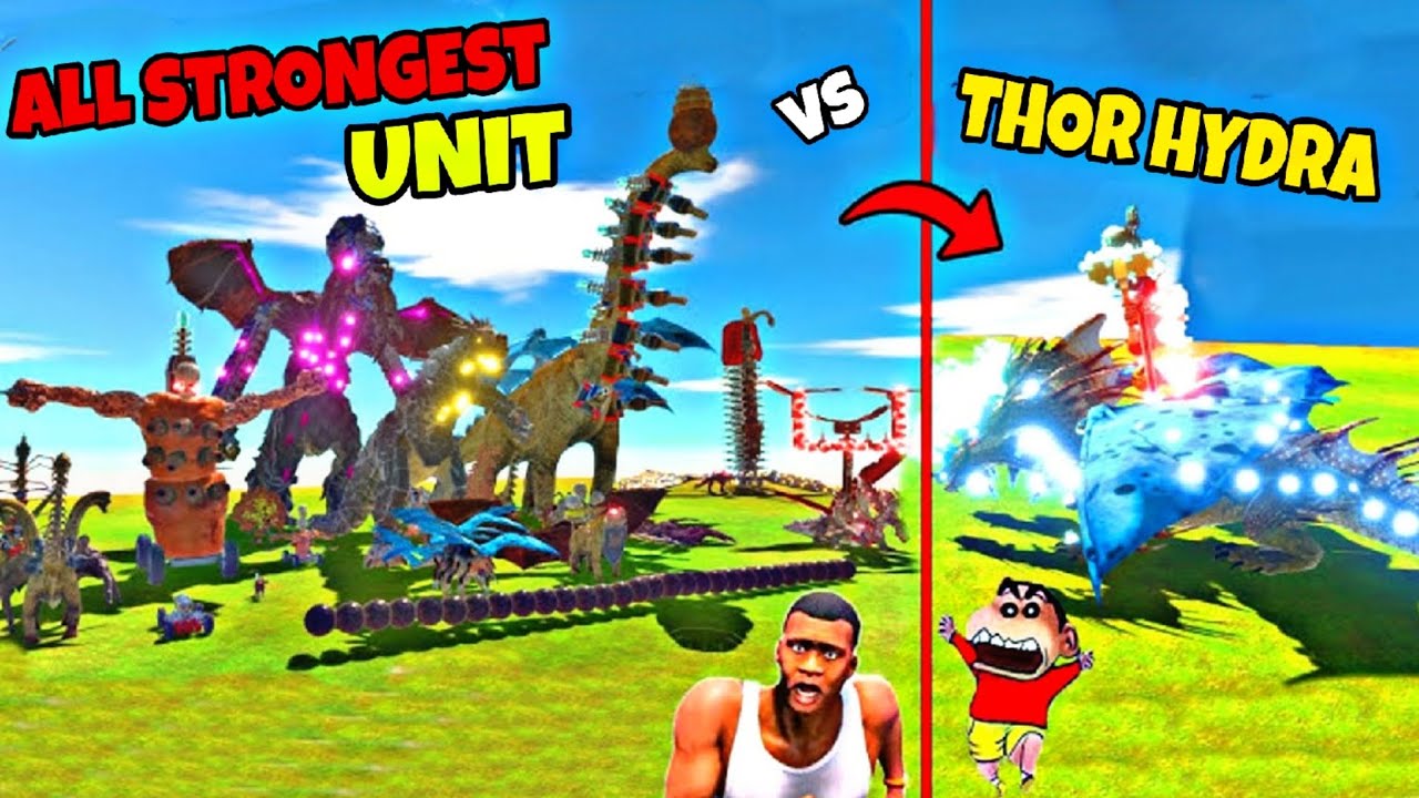 THE legendary THOR HYDRA VS ALL STRONGEST UNIT IN ARBS mobile || ARBS HINDI