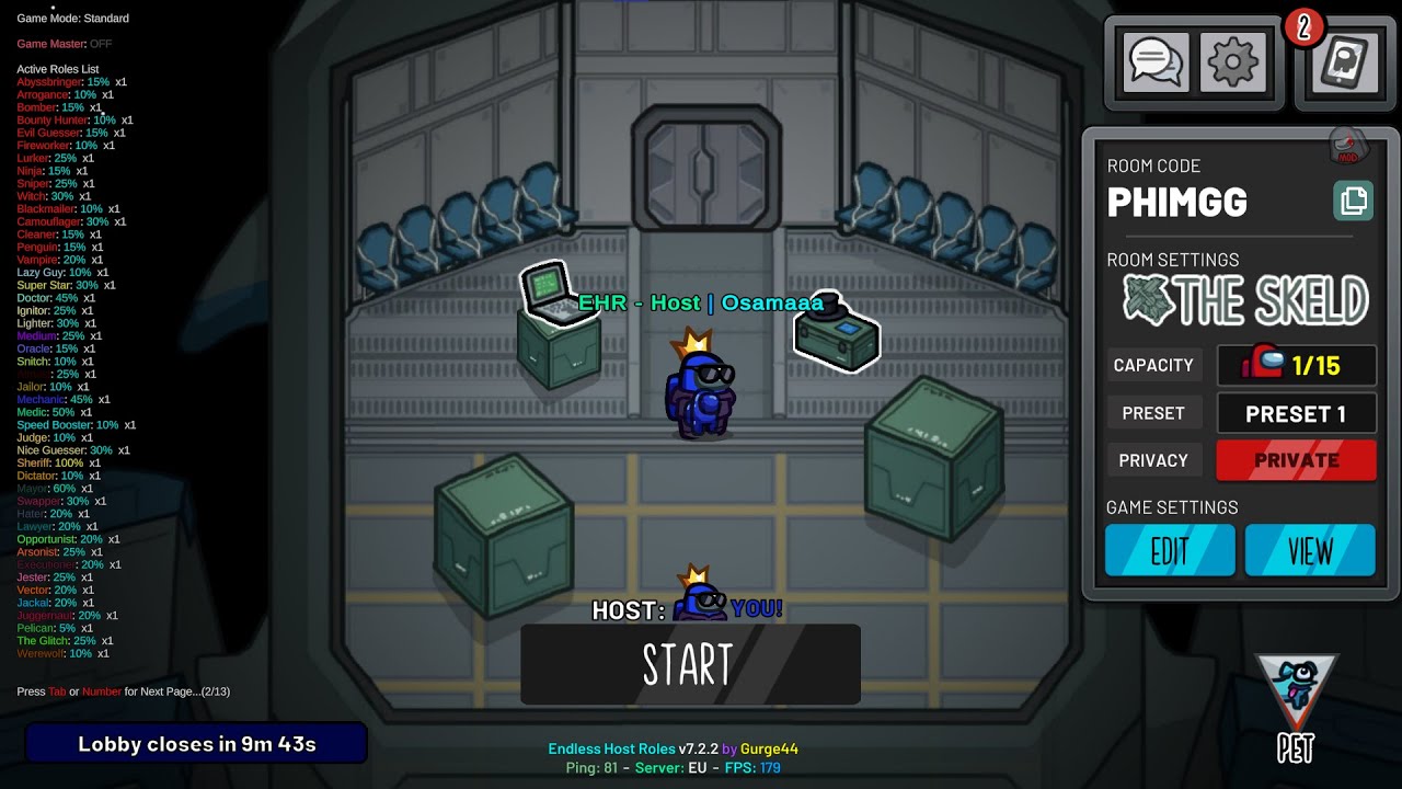 Among Us EHR Live Stream | Playing with viewers