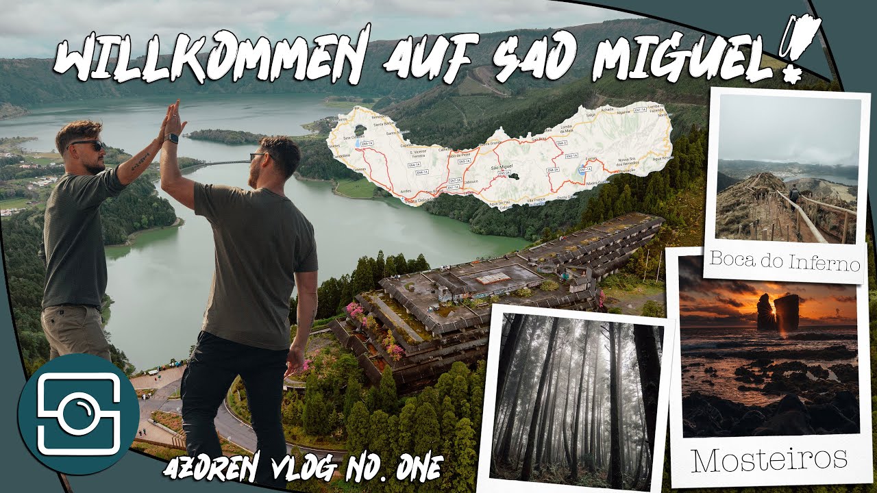 Willkommen auf Sao Miguel! Sete Cidades, Boca do Inferno uvm. !  Sao Miguel Doku Teil 1
