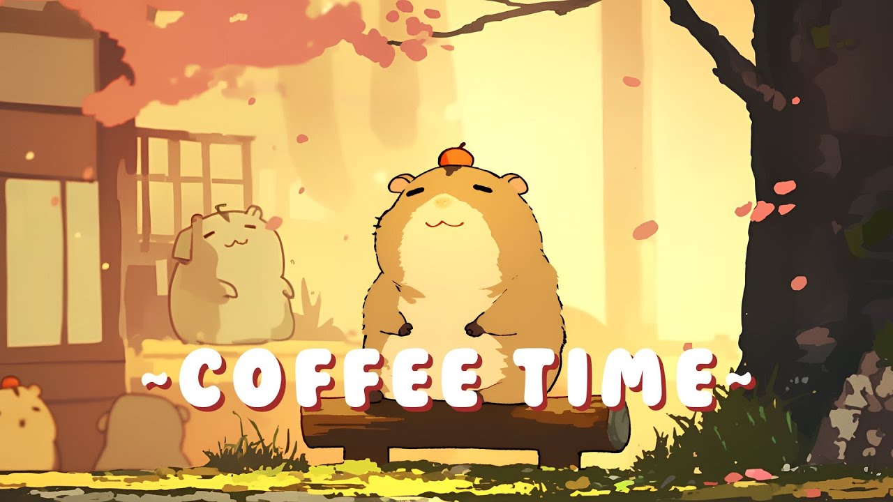[1 Hour] 24/7 Capybara Lofi Beats - Calming Beats & Melodies ~ Tranquil Mood ~ 🦫 🎵 ✨