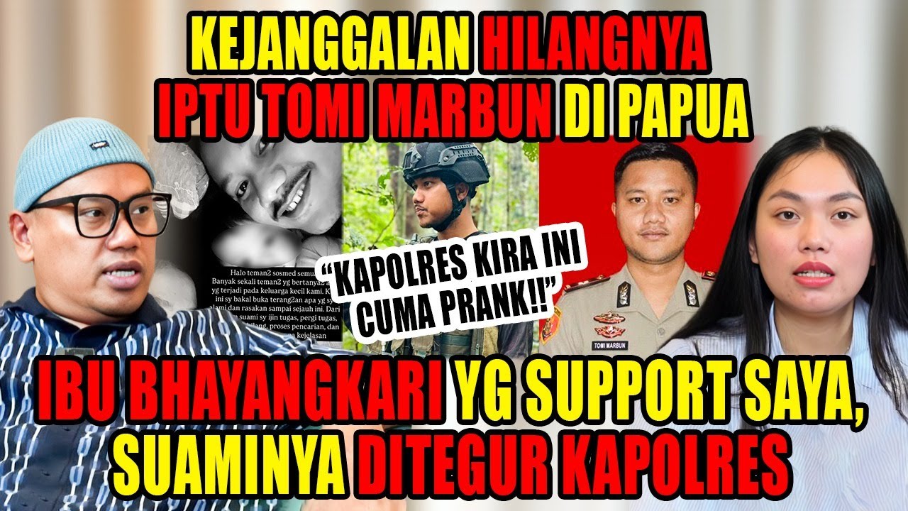 MISTERI HILANGNYA KASAT RESKRIM BINTUNI DI PAPUA‼️ "SEBELUM PERGI, SUAMI NANGIS"