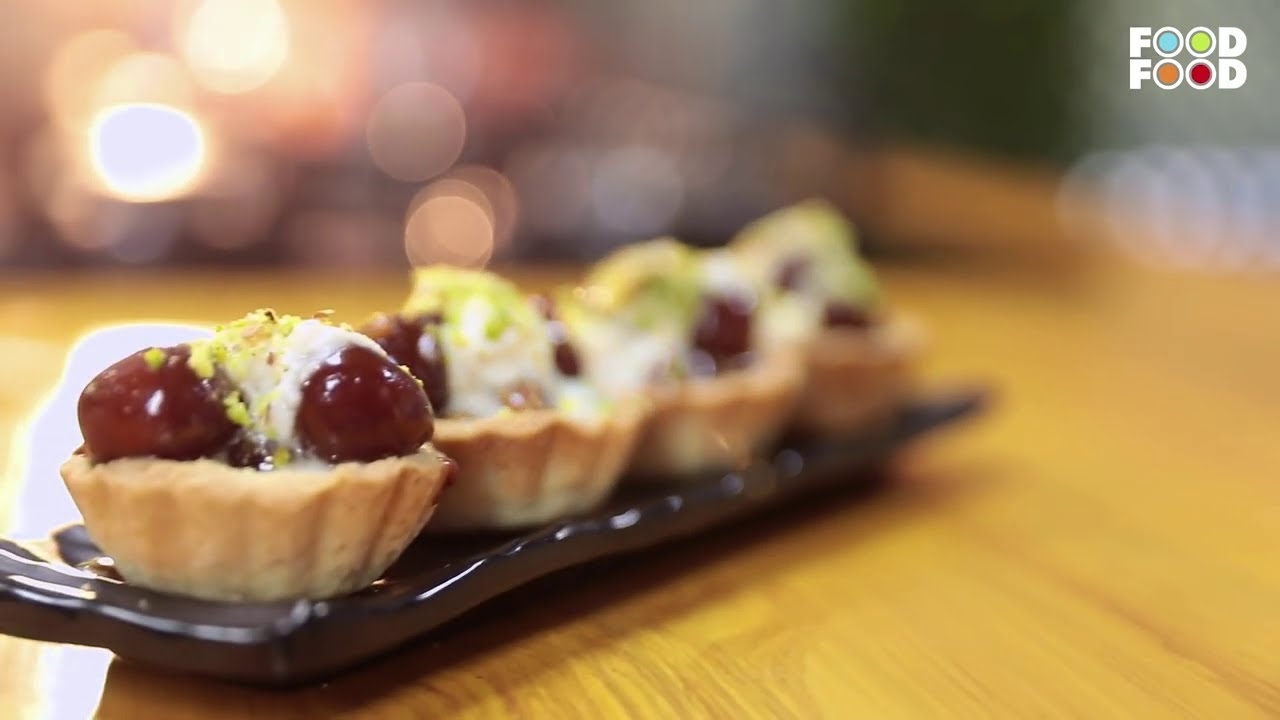 Gulab Jamun Ganache Tartlets | Gulab Jamun Recipe| स्वादिष्ट गुलाब जामुन गनाचे टार्टलेट्स | FoodFood