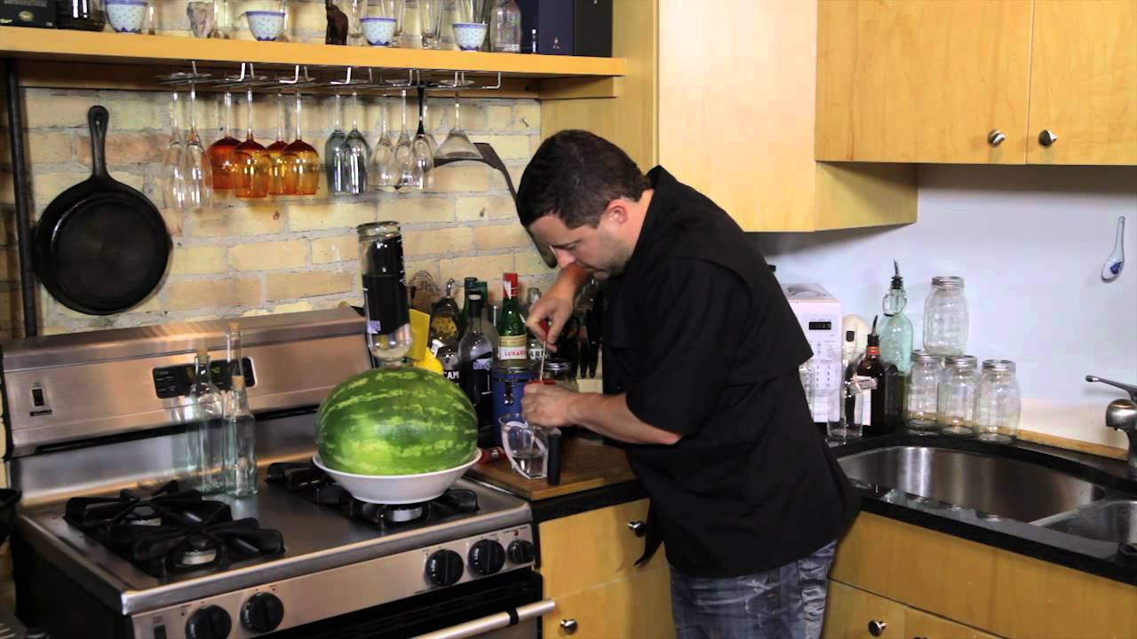 How to make a Drunken Watermelon Part 1