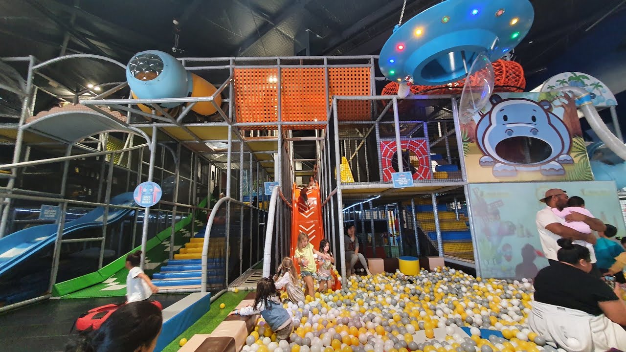 Hippo Playground Adventures with the Kids