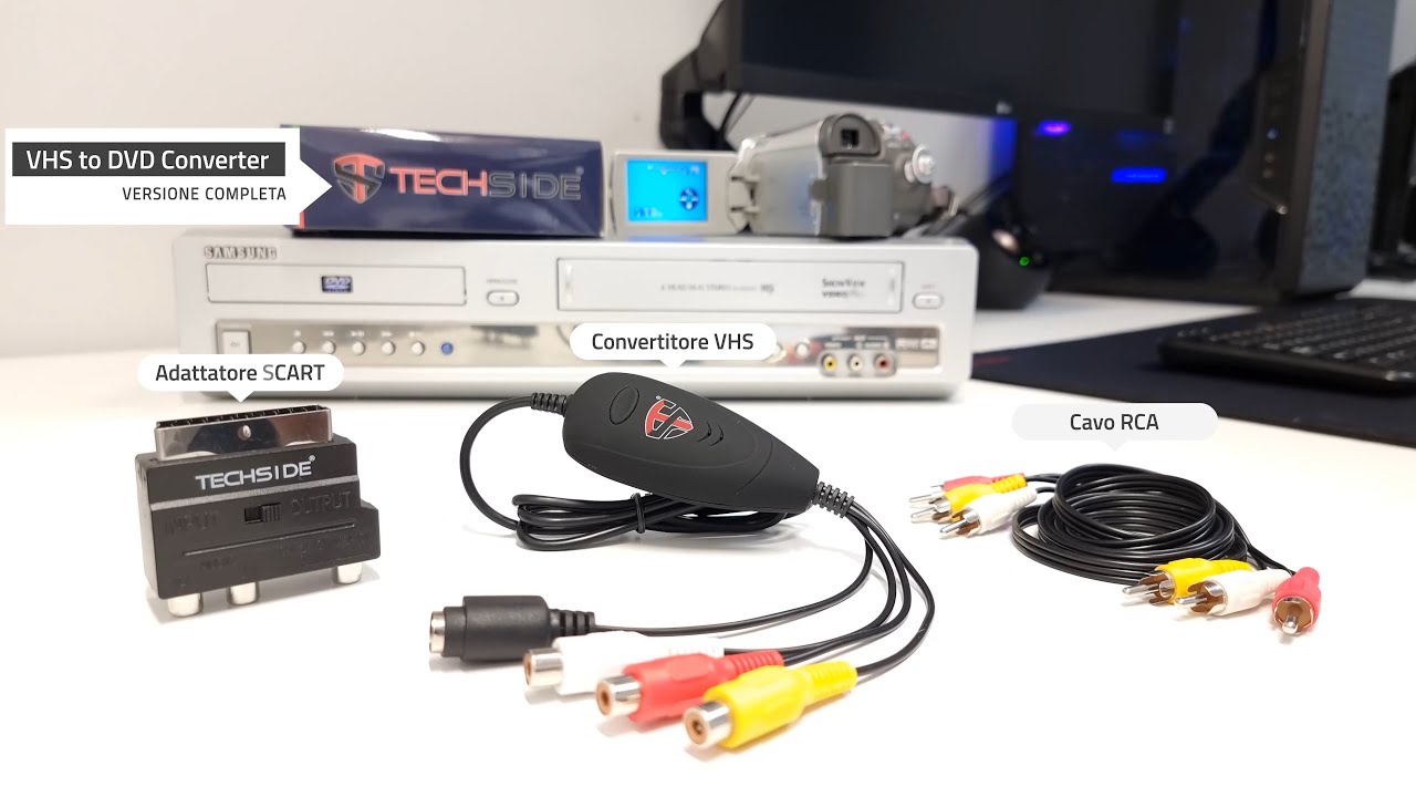 TechSide Vhs to Dvd Converter - Installazione Windows 11 Italiano