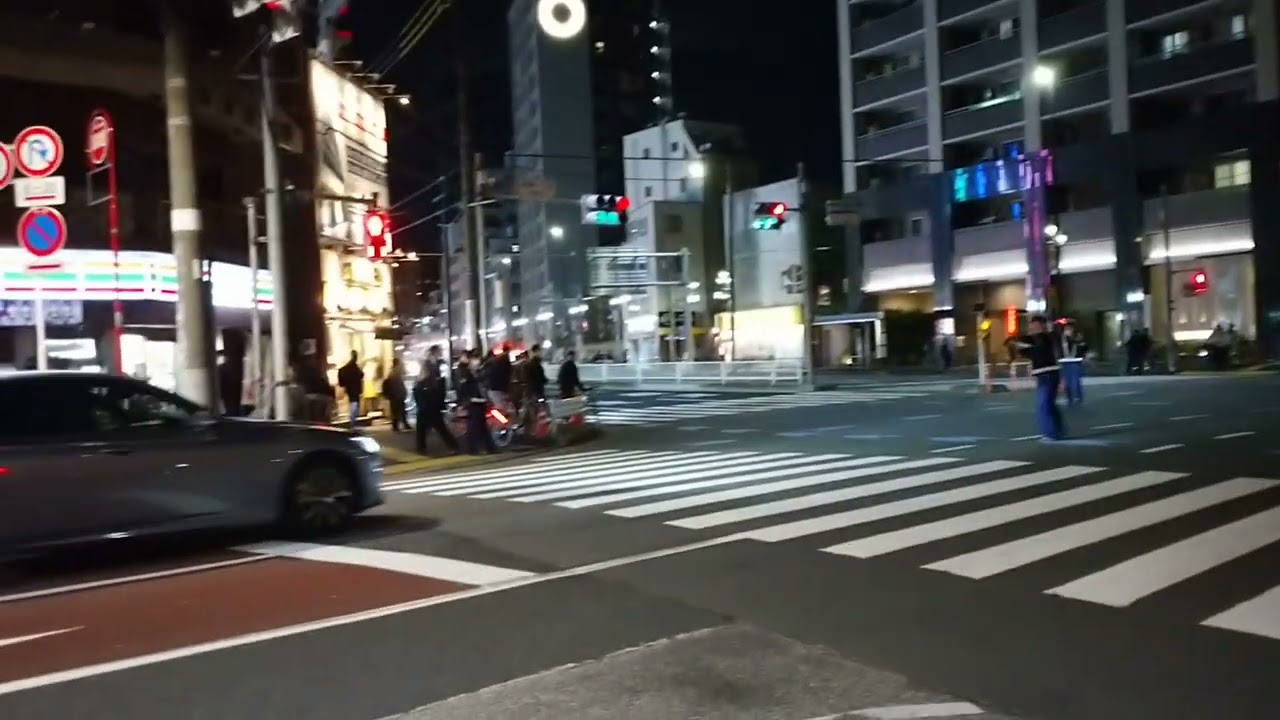 2022.11.24 天皇皇后両陛下 愛子内親王殿下 車列 （鶯谷駅前）