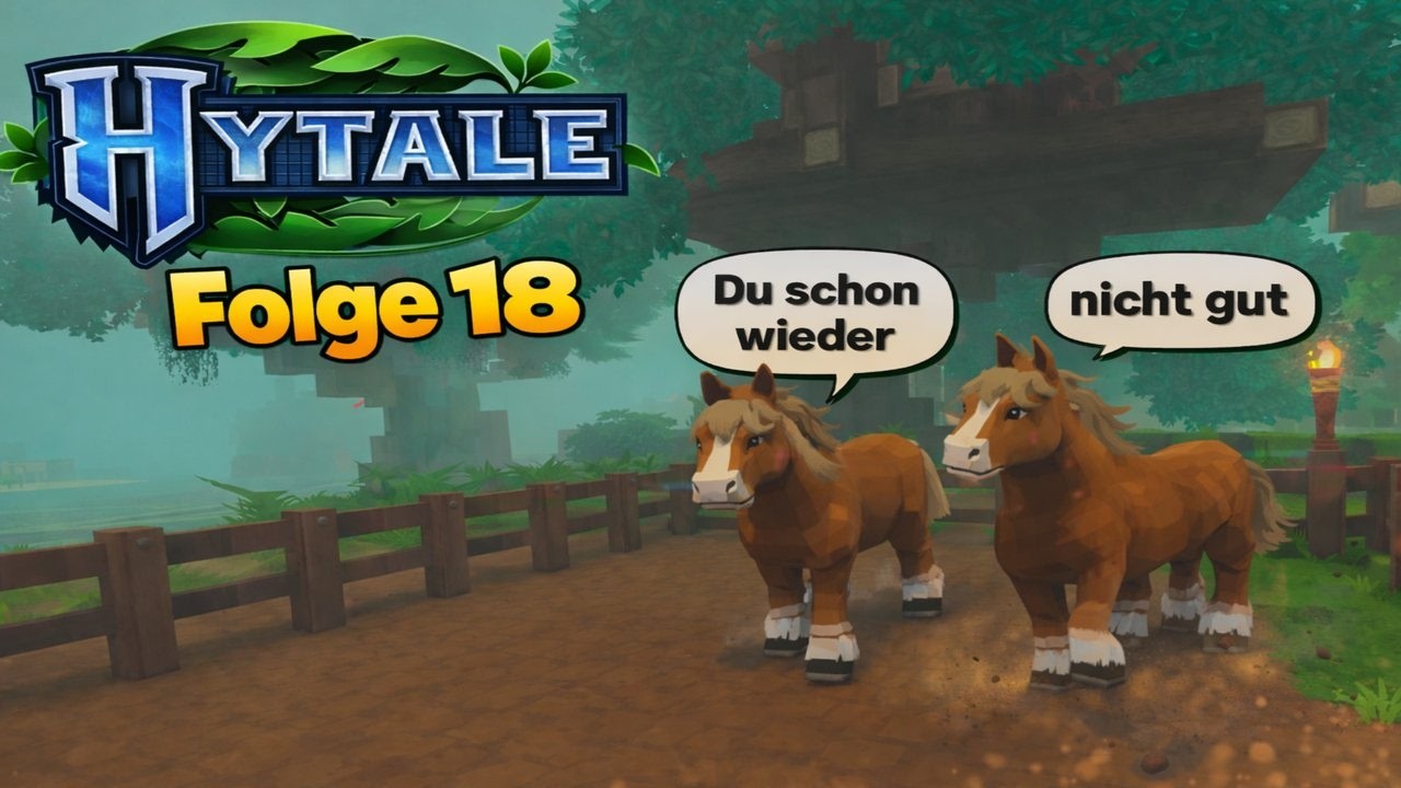#018 Wie gehts den Pferden ?  || Hytale Creators Forge #hytale #suminox #achterbahn