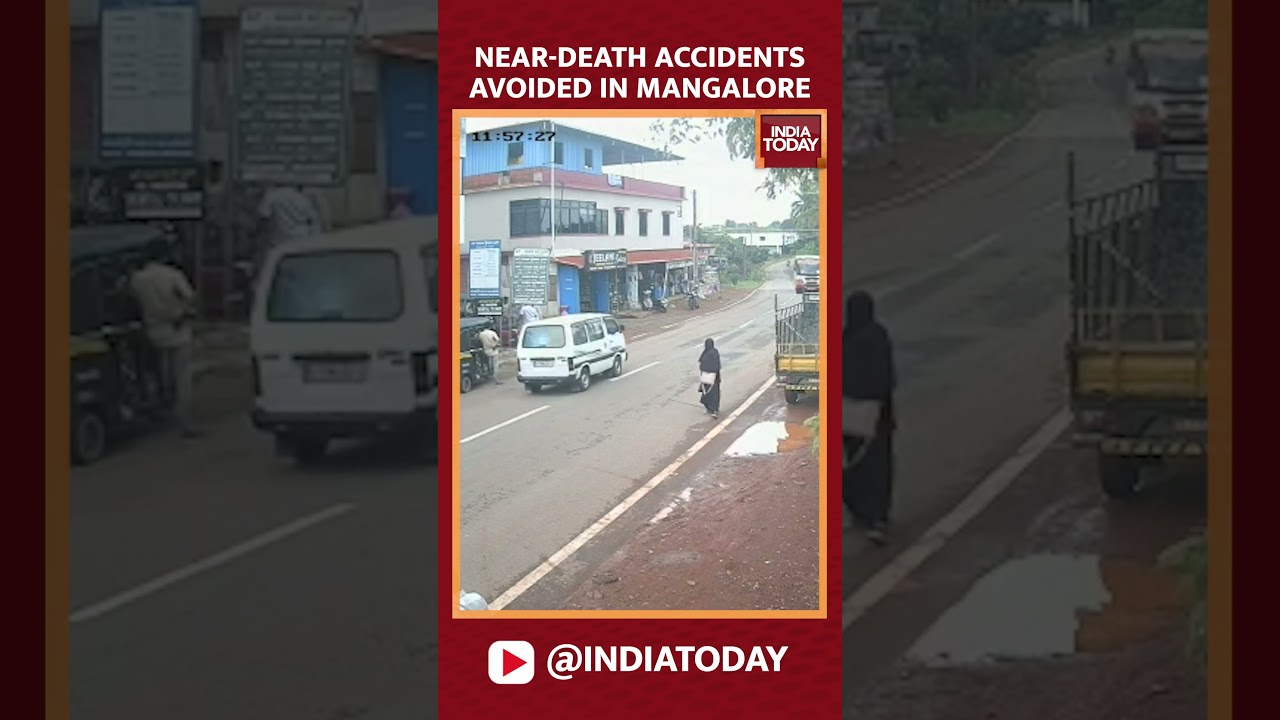 Near-Death Accidents Avoided In Mangalore #shorts