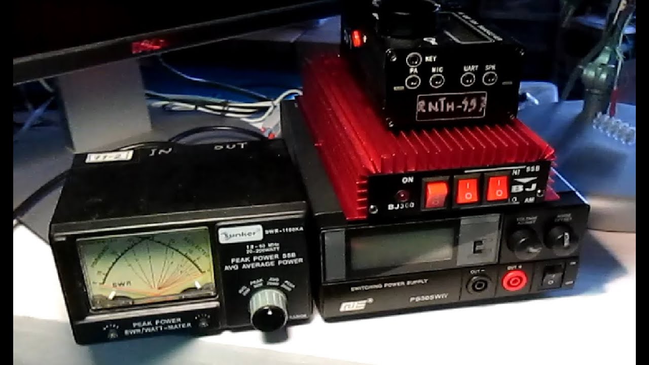 RNTH-488 BJ-300 УМ 150Вт. 28МГц Pвых=110 Вт при Pвх=6Вт от возбудителя RNTH-416 Допустима Pвх=10Вт
