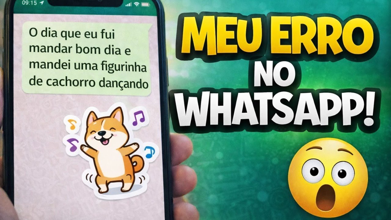 Aq #8: MEU ERRO NO WHATSAPP