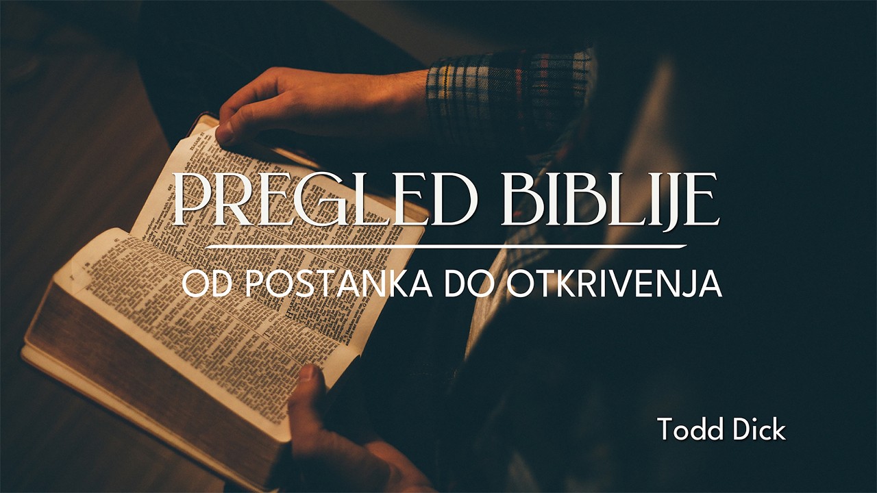 Pregled Biblije | Jahvina slava u spasenju – 2. dio | Izlazak 1–18 | Todd Dick