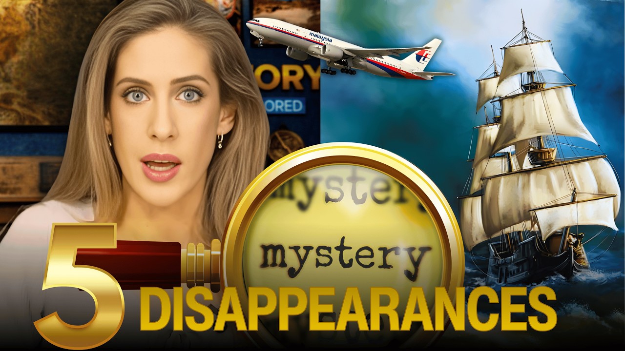 Top 5 Mystery Disappearances - From Mary Celeste To MH370!