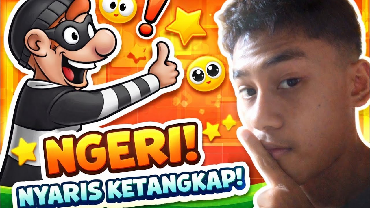 seru bermain robery bob 😚😆😜.bikin nagih