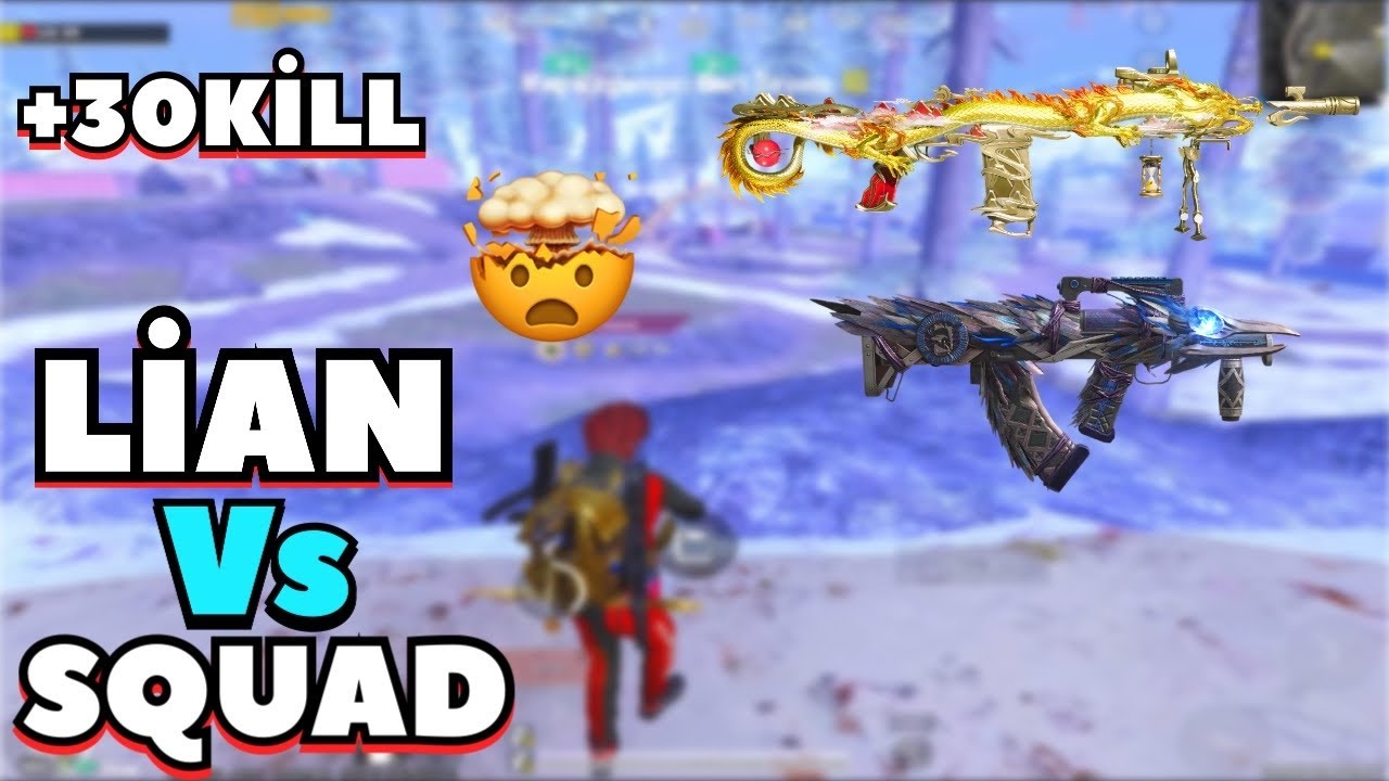 LİAN V4 I dominated the 1v4 ticketed map. Metro royale CH29