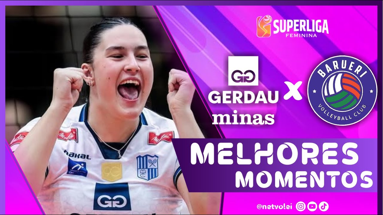 DOM&Iacute;NIO MINASTENISTA | Pra apagar o trauma | MINAS 3x0 BARUERI | Melhores Momentos | Superliga 25/26