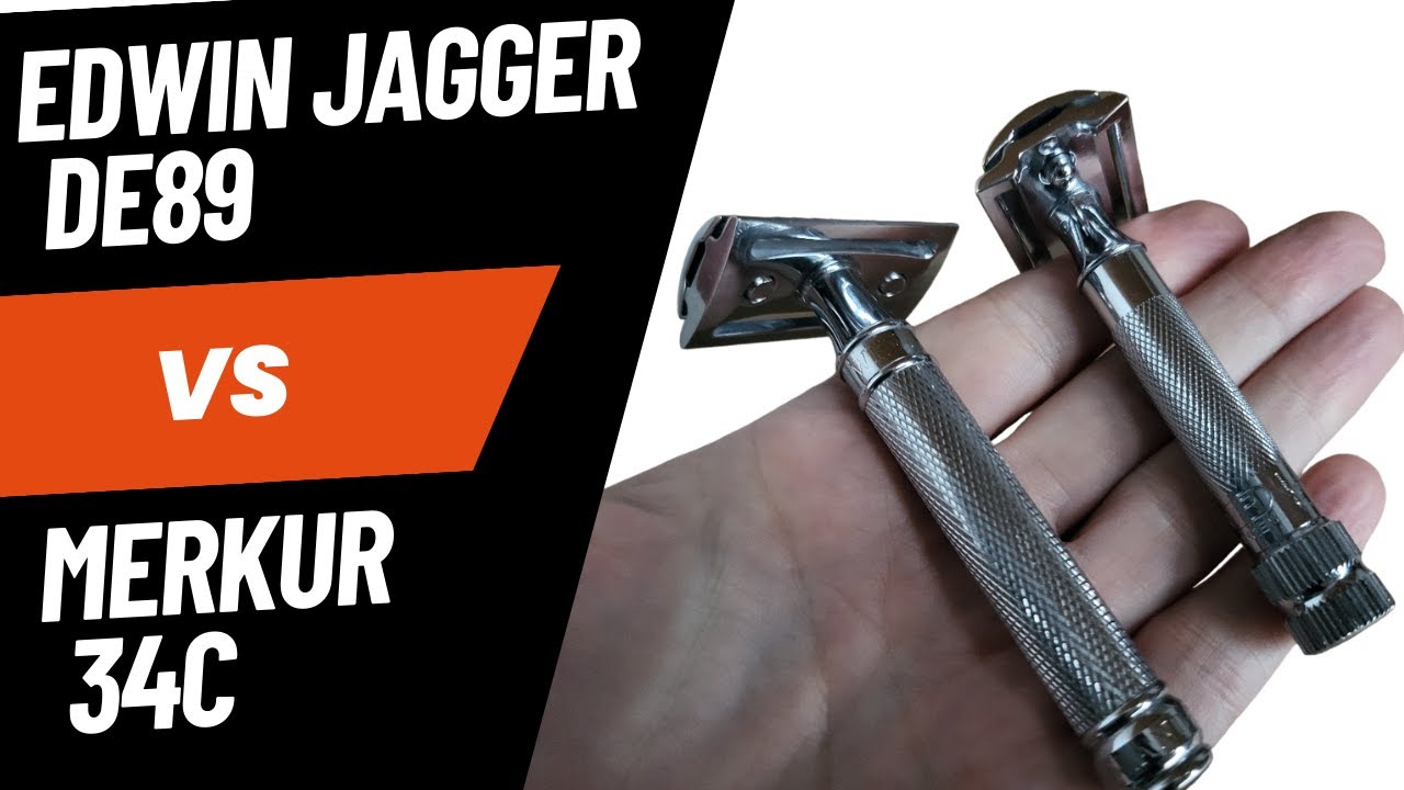Merkur 34c против Edwin Jagger DE89 — сравнение и бритье