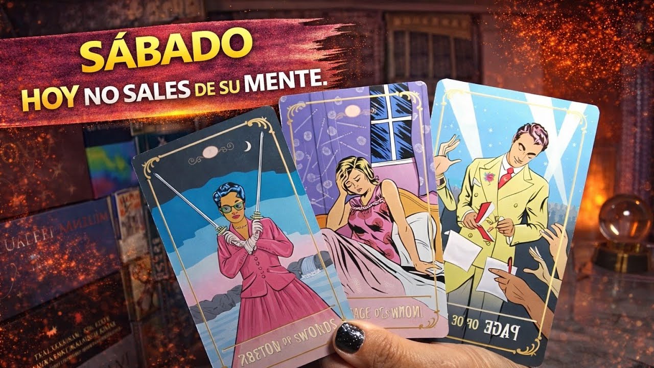 HOY SÁBADO ESTÁ CELOS@ Y PREOCUPAD@. NO LOGRA SACARTE DE SU MENTE 🧿 #tarot