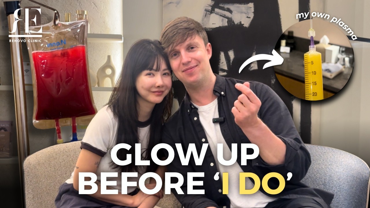 Julian Quintart & Fianc&eacute;e Try Stem Cell Therapy | Pre-Wedding Glow-Up & Health Boost in Korea!