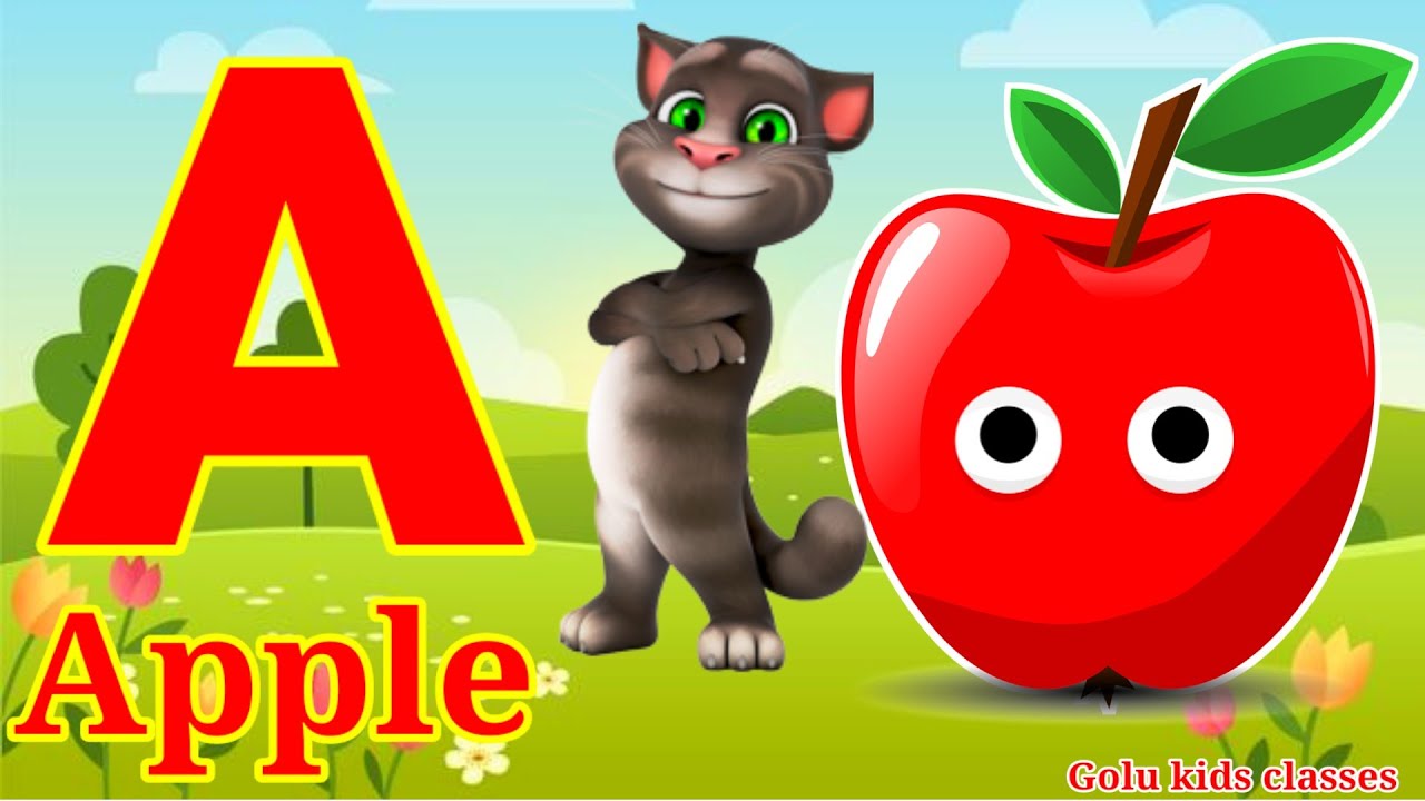 Phonics Song 2 with TWO Words in 3D - A For Airplane - ABC Alphabet Songs with Sounds for Children
