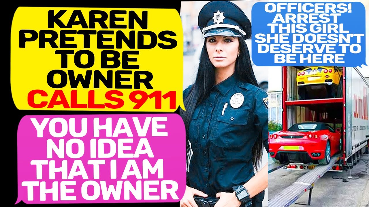 Smug Karen doesn't realize that I'm the owner calls 911 on me! r/MaliciousCompliance