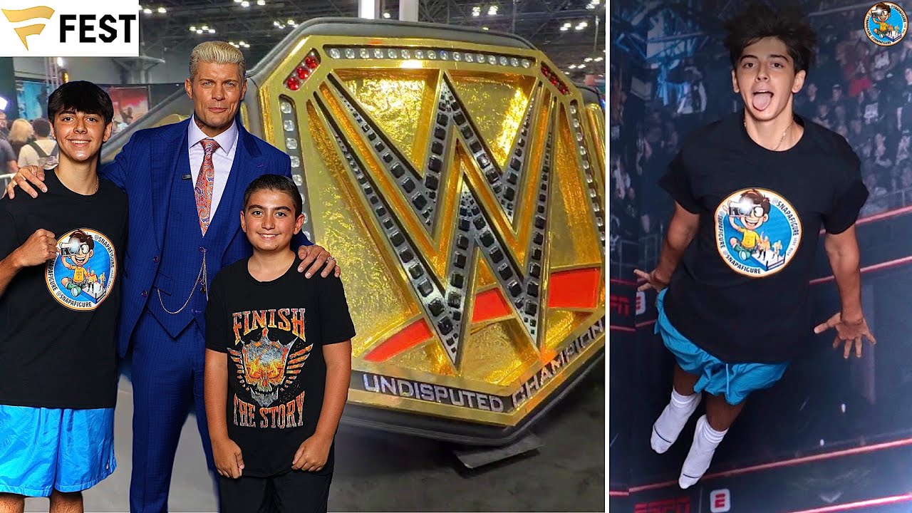 My INSANE FANATICS FEST 2026 Experience! (WWE SUPERSTARS & MORE)