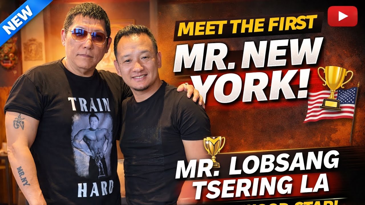 Meet the first Asian to become Mr.New York and the Bollywood star. @LopsangMrNyChamp 