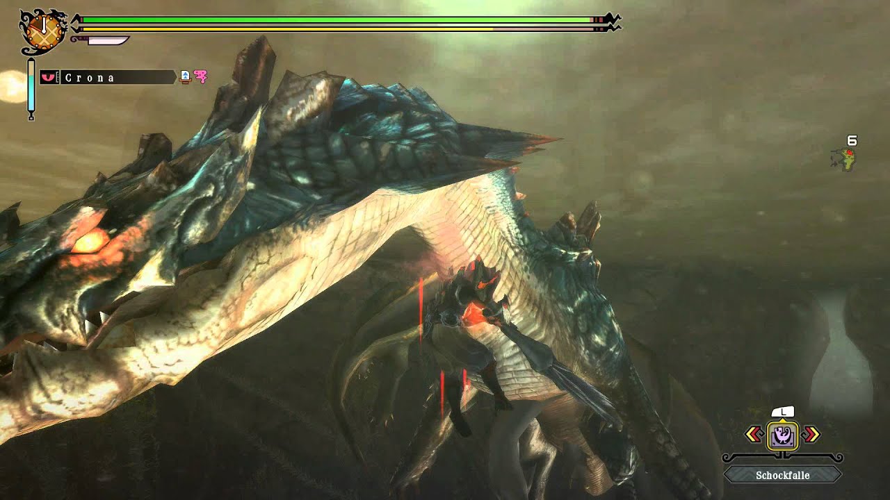 MH3U G Rank Lagiacrus Solo 3:42 (GS) HD