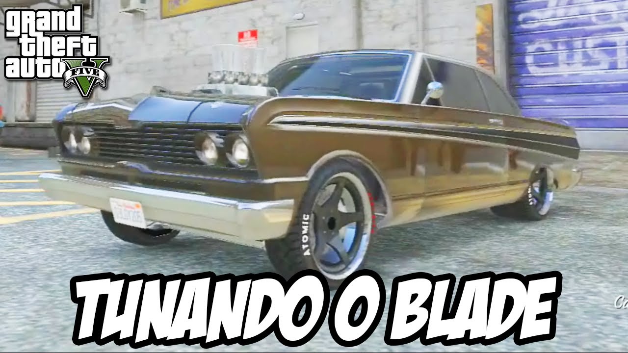 GTA V - Tunando o Vapid Blade CARRO NOVO