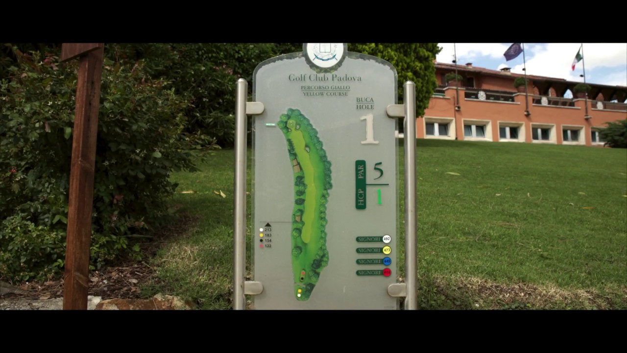 Golf Club Padova Buca 1 gialla