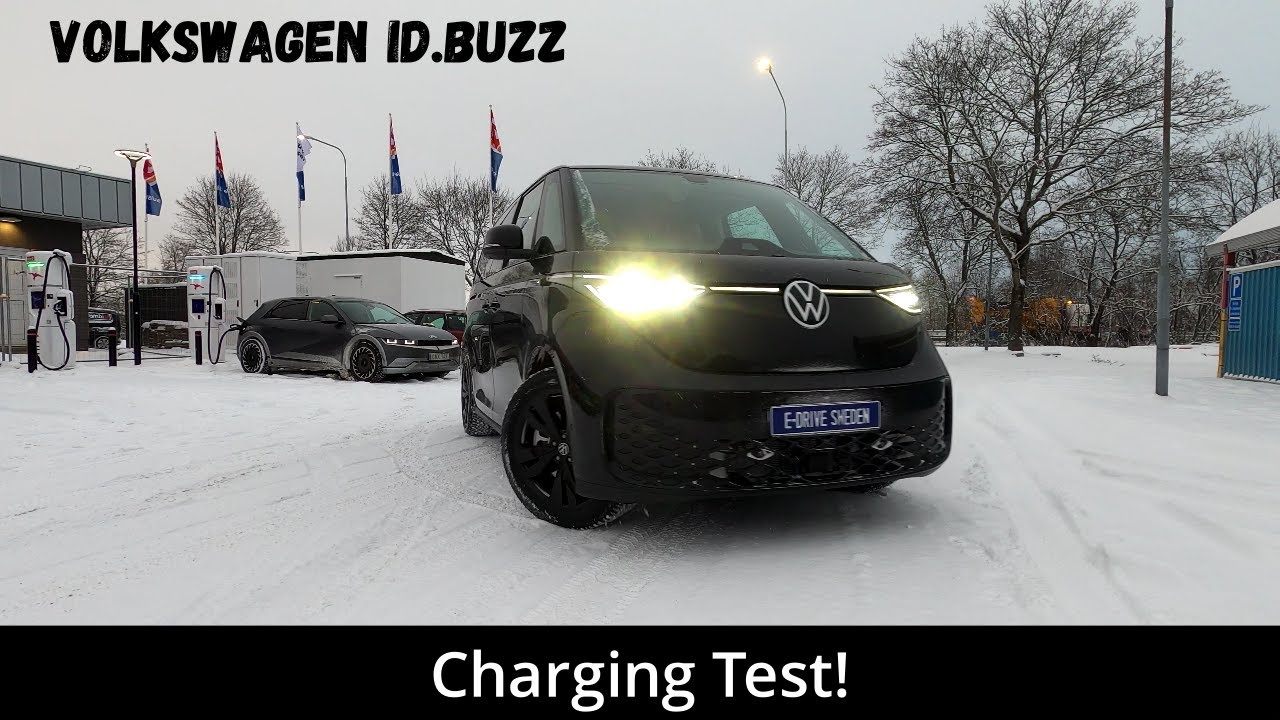 The NEW 2023 Volkswagen ID.Buzz 204hp | CAN WE REACH 170KW? | Charging Test | 4K