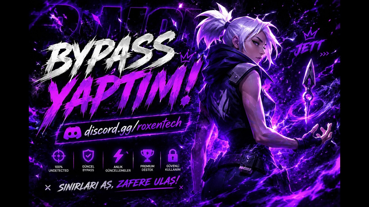 VALORANT TEK &Ccedil;ALIŞAN BYPASS | VALORANT BYPASS
