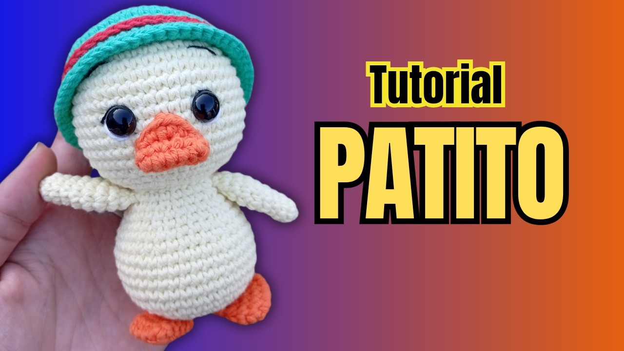 Cómo Tejer un Patito Amigurumi 🐥 | Paso a Paso Fácil | Granja Crochet