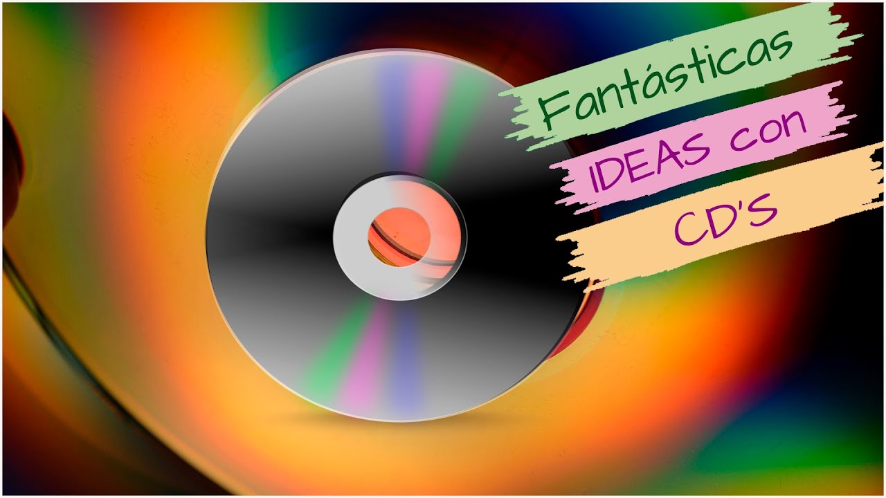 👉12 espectaculares IDEAS reciclando CD'S