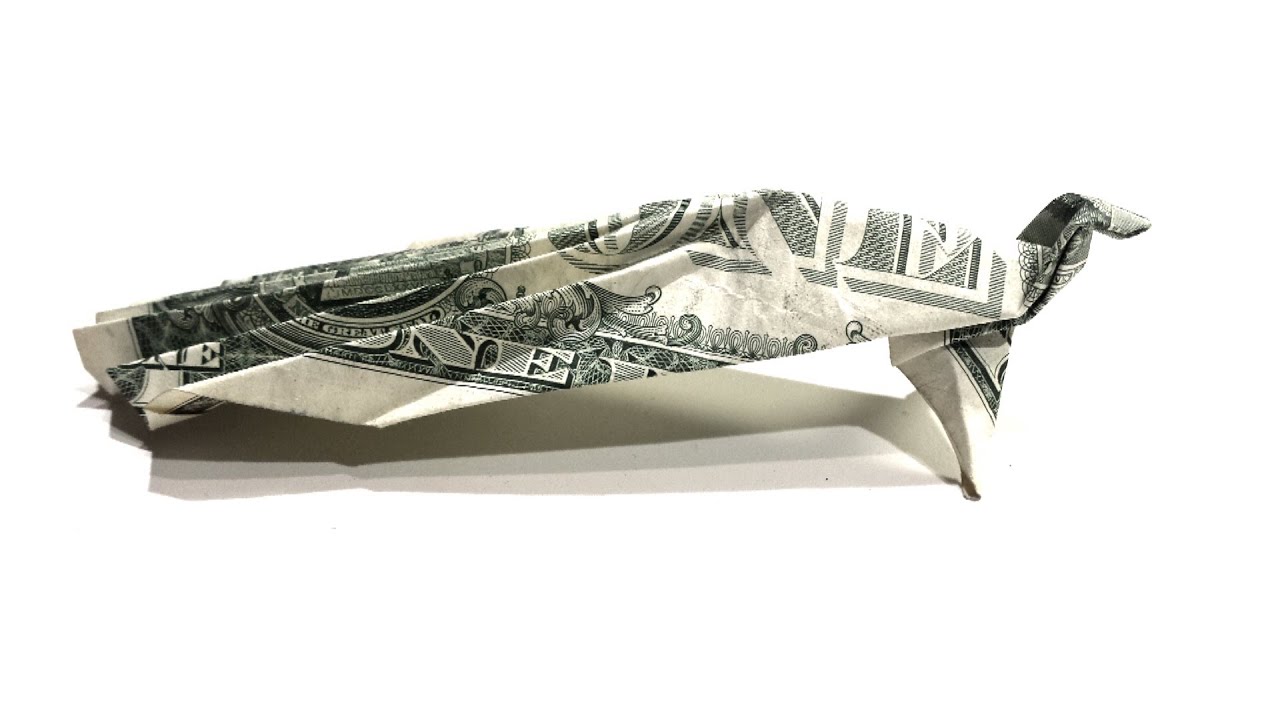 Dollar Origami Peacock Tutorial - How to make an Origami Dollar Peacock