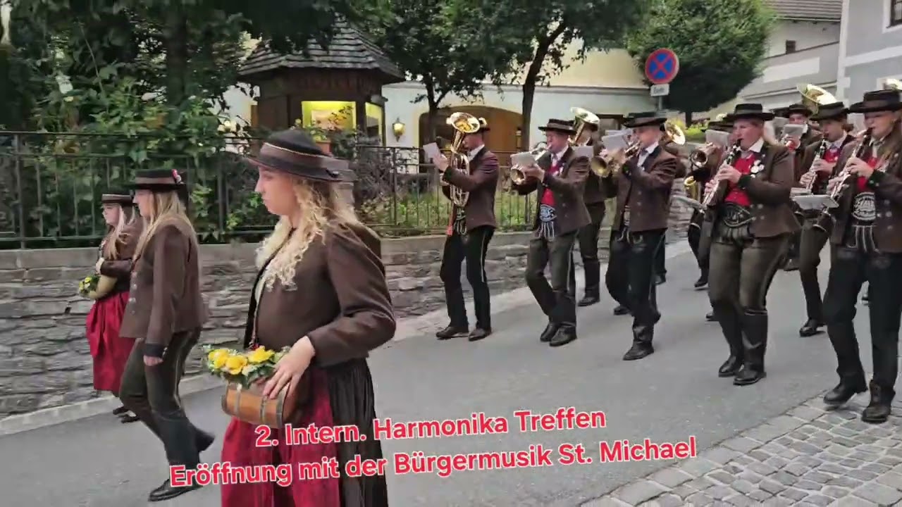 Eröffnung 2. Intern. Harmonika Treffen