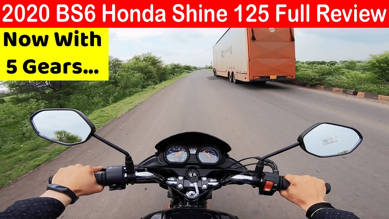 2020 Honda Shine 125cc BS6 Full Review l Top Speed l Mileage l Highway/City Ride 🔥