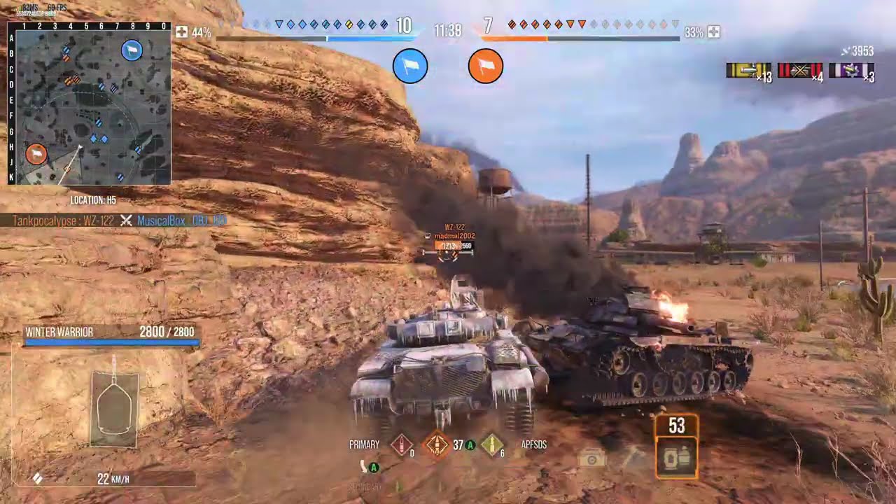 World Of Tanks Console Winter Warrior 5 Kills