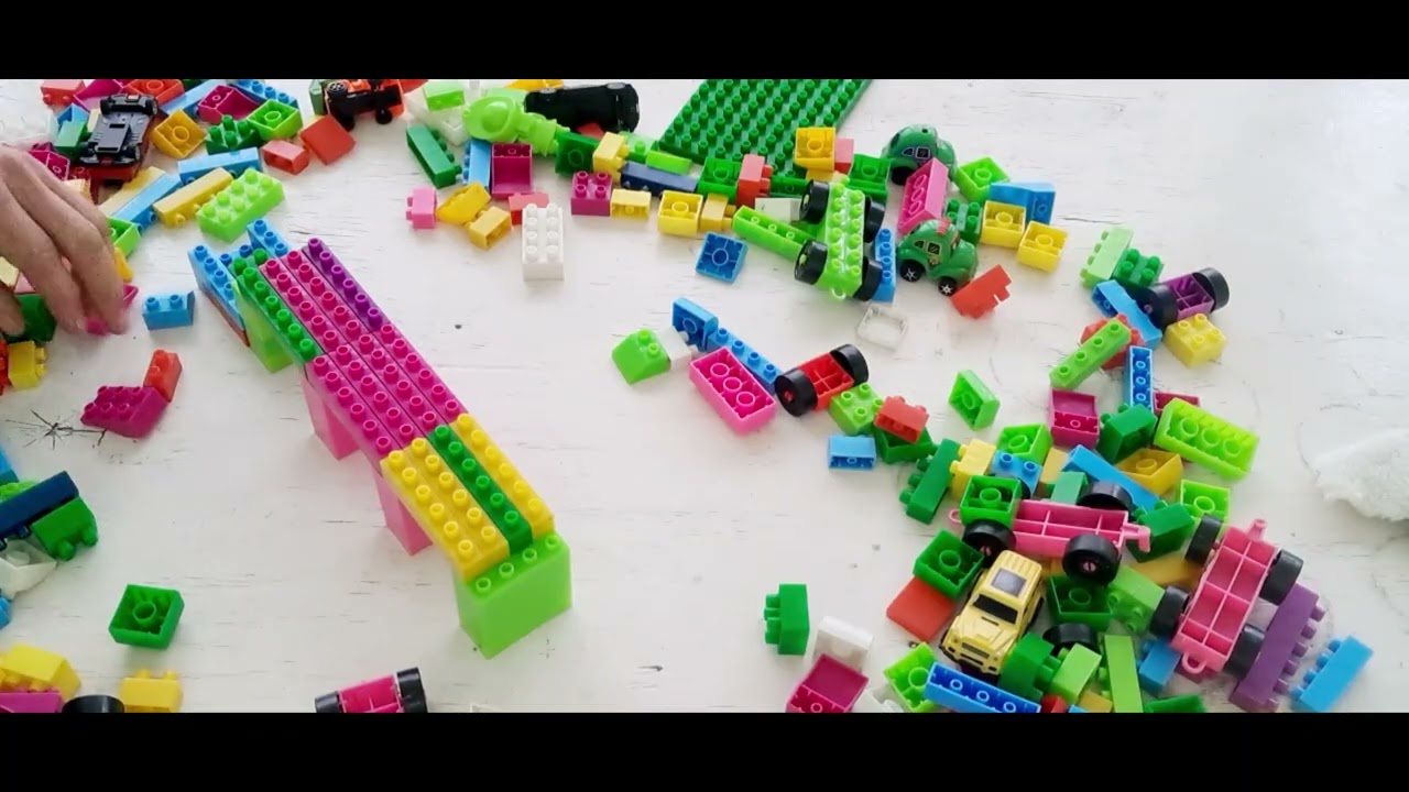 Diy Bridge 🌉 👍 ASMR BUILDING BLOCKS 