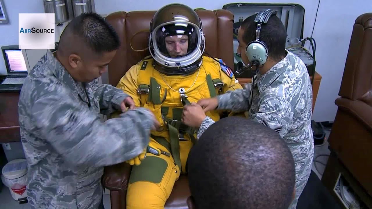 Watch A U-2 Spy Plane Pilot Suit Up For A Mission