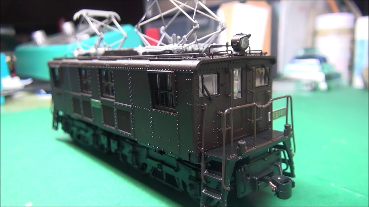 【屋根裏模型】トラムウェイ社製　ED14（HO)を購入し、走らせてみた