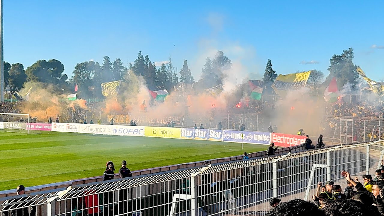 MAS Vs CODM 1-3 إبداعات جماهير المغرب الفاسي رغم الخسارة و كراكاج رائع ( Fatal Tigers 06 ) 💛🖤🔥🔥