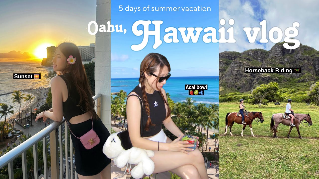 하와이 5일 여행 브이로그 🌺 액티비티·맛집·숙소 총정리 | Hawaii Travel Vlog