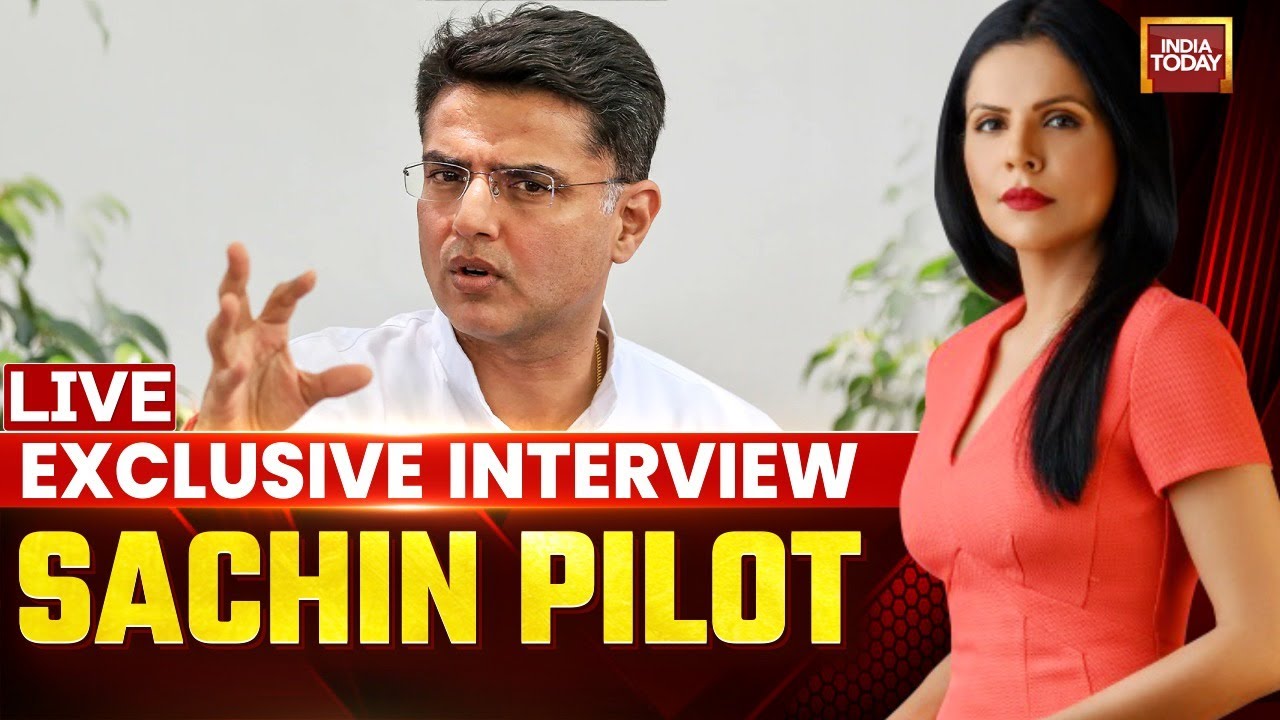 LIVE: Congress Leader Sachin Pilot Exclusive Interview With Preeti Choudhry | Political Ceasefire