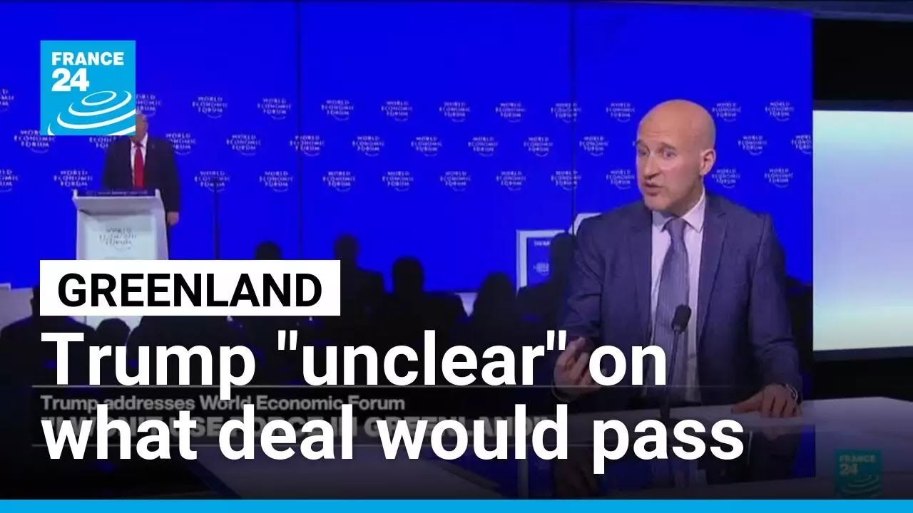 Trump says he won't use force in Greenland 